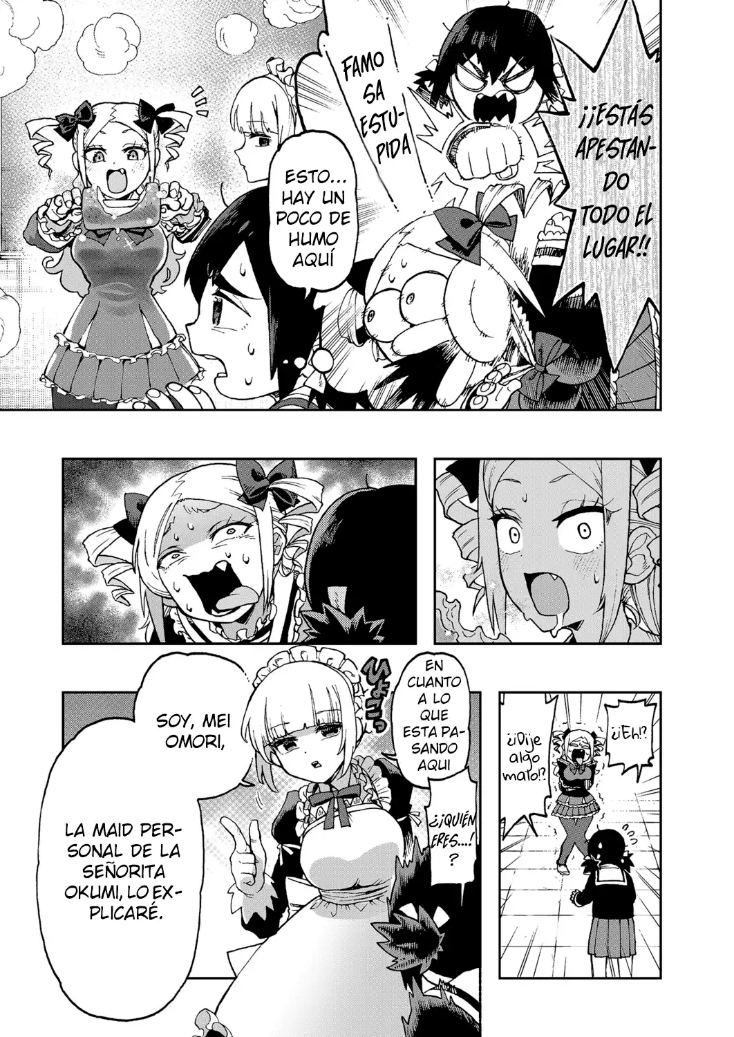 ¡Es mi primera vez~! La Señorita Okumi se la pasa elogiando a su amiga jodida - Capítulo 1 - Página 5 - LectorTMOo