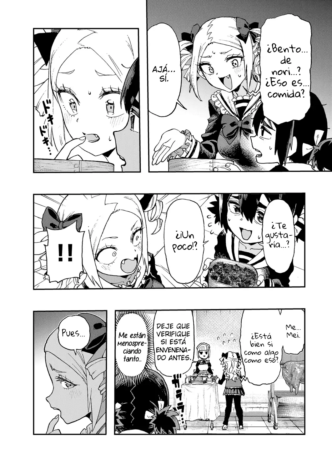 ¡Es mi primera vez~! La Señorita Okumi se la pasa elogiando a su amiga jodida - Capítulo 1 - Página 8 - LectorTMOo