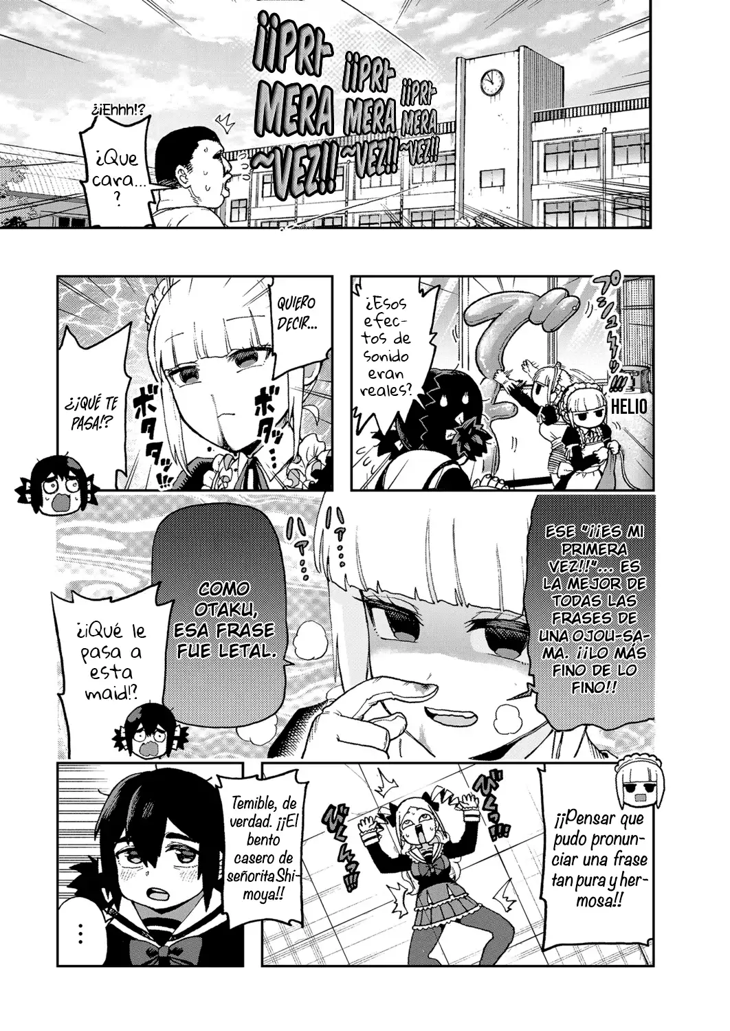 ¡Es mi primera vez~! La Señorita Okumi se la pasa elogiando a su amiga jodida - Capítulo 1 - Página 13 - LectorTMOo