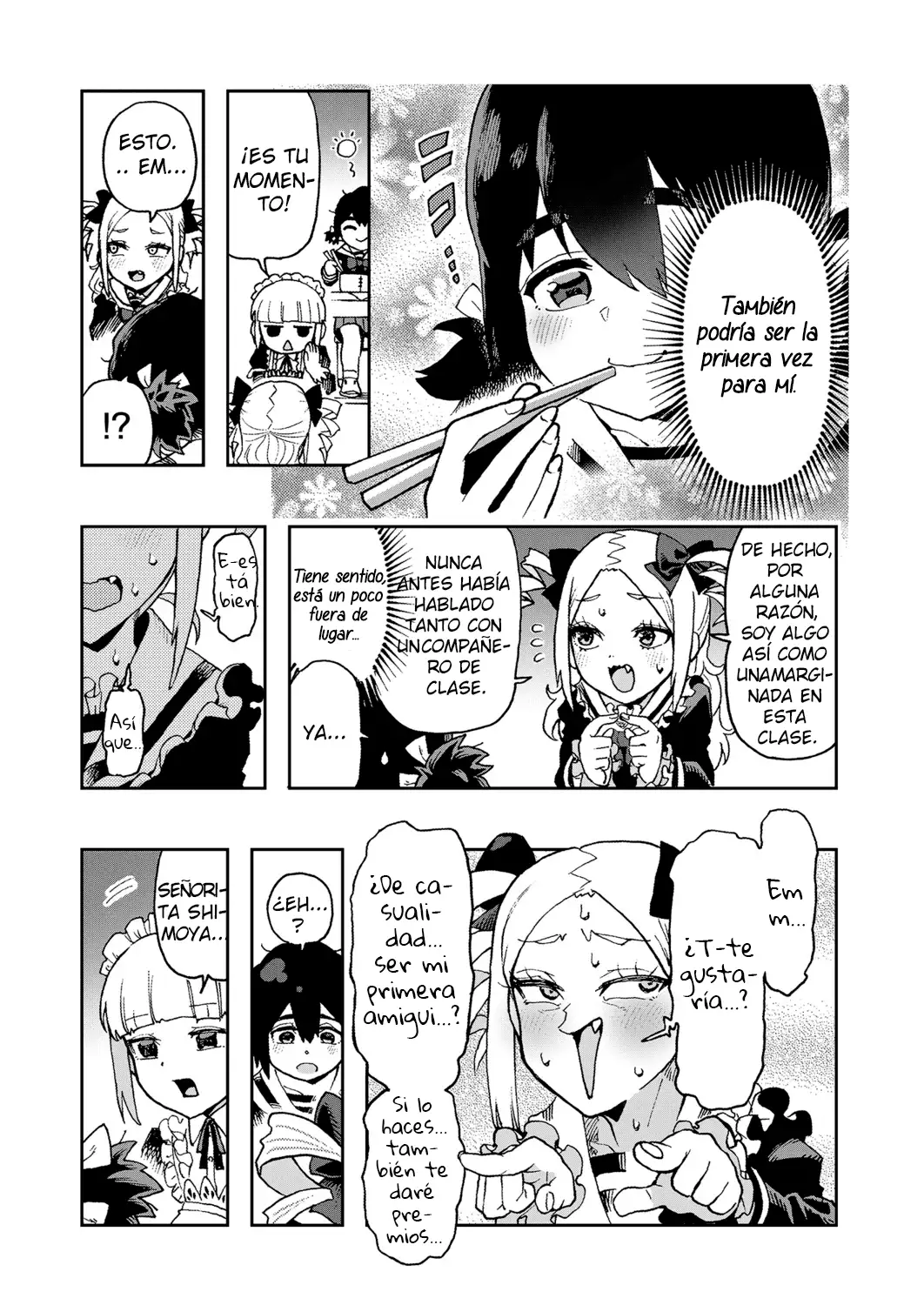¡Es mi primera vez~! La Señorita Okumi se la pasa elogiando a su amiga jodida - Capítulo 1 - Página 15 - LectorTMOo