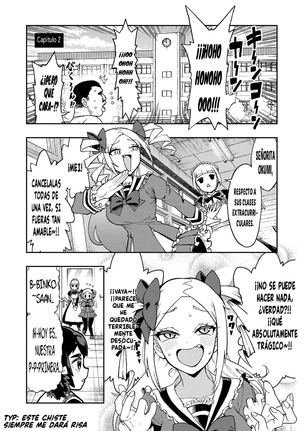 ¡Es mi primera vez~! La Señorita Okumi se la pasa elogiando a su amiga jodida - Capítulo 2 - Página 3 - LectorTMOo