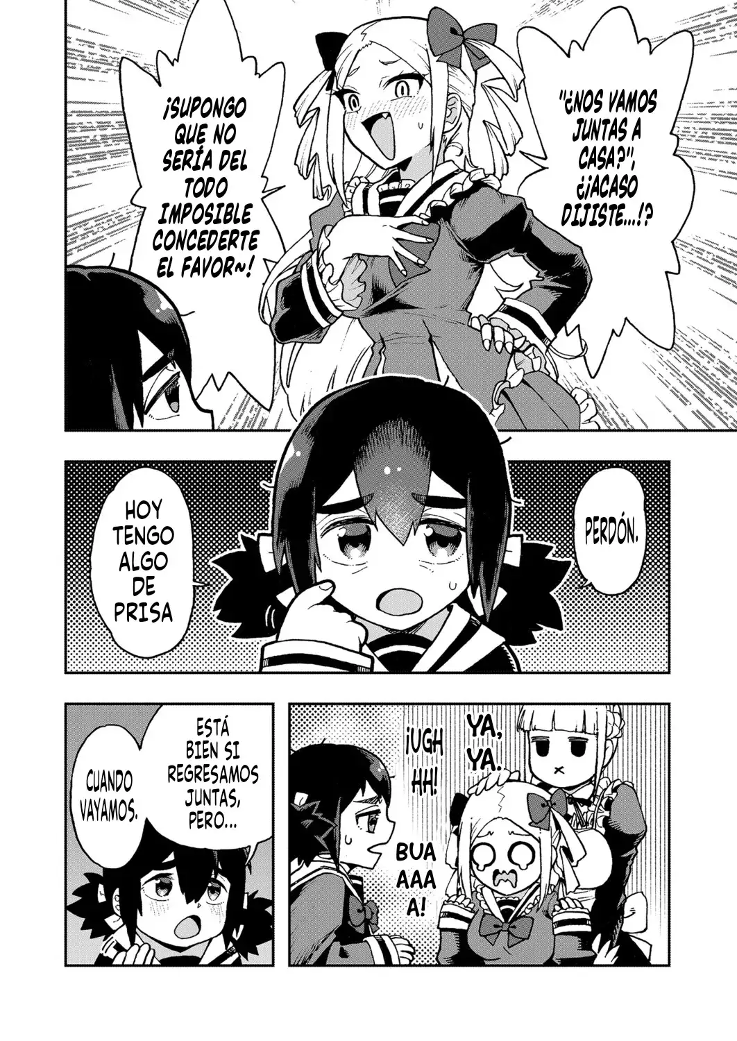 ¡Es mi primera vez~! La Señorita Okumi se la pasa elogiando a su amiga jodida - Capítulo 2 - Página 4 - LectorTMOo