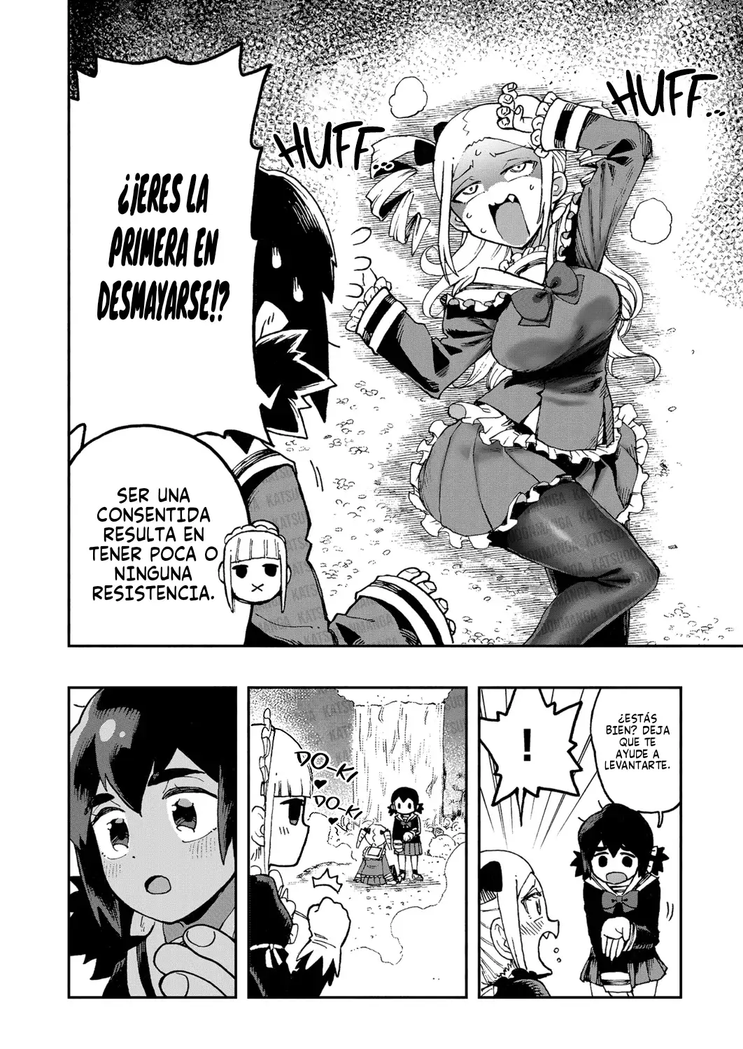 ¡Es mi primera vez~! La Señorita Okumi se la pasa elogiando a su amiga jodida - Capítulo 3 - Página 5 - LectorTMOo