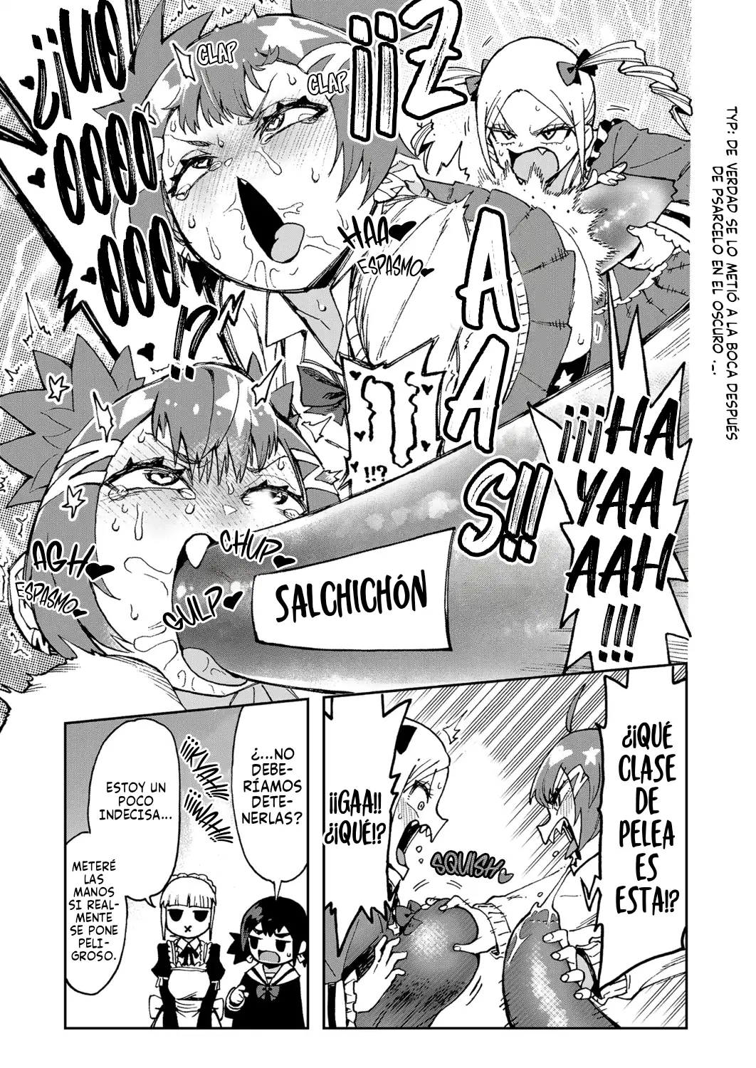 ¡Es mi primera vez~! La Señorita Okumi se la pasa elogiando a su amiga jodida - Capítulo 4 - Página 4 - LectorTMOo