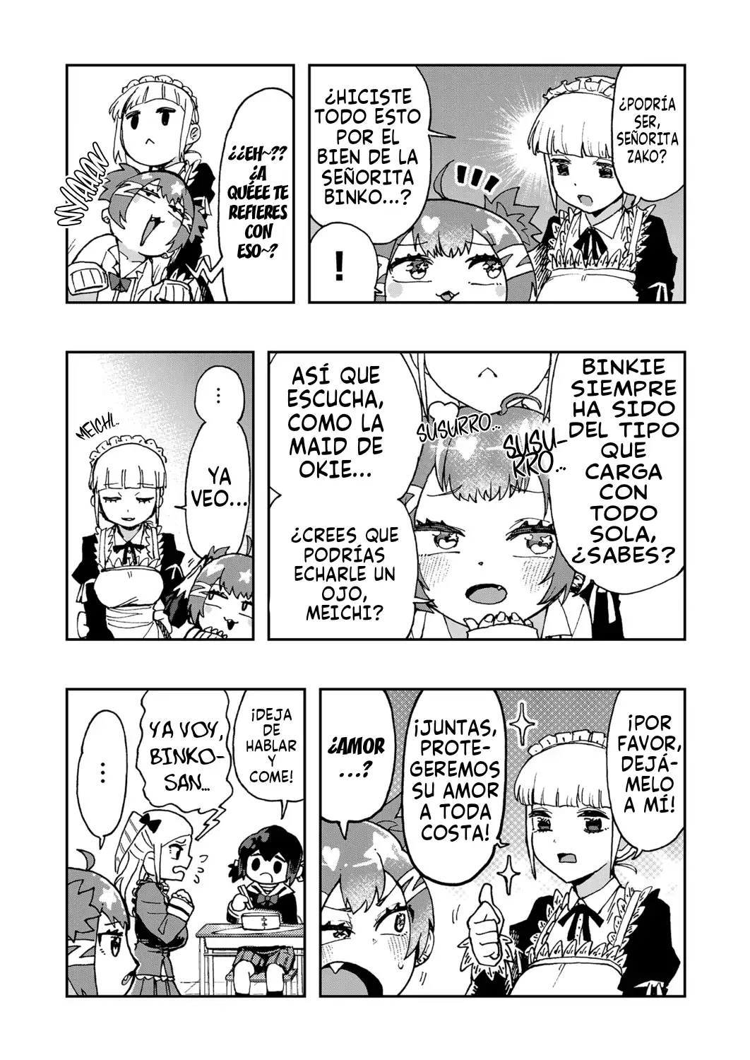 ¡Es mi primera vez~! La Señorita Okumi se la pasa elogiando a su amiga jodida - Capítulo 4 - Página 9 - LectorTMOo