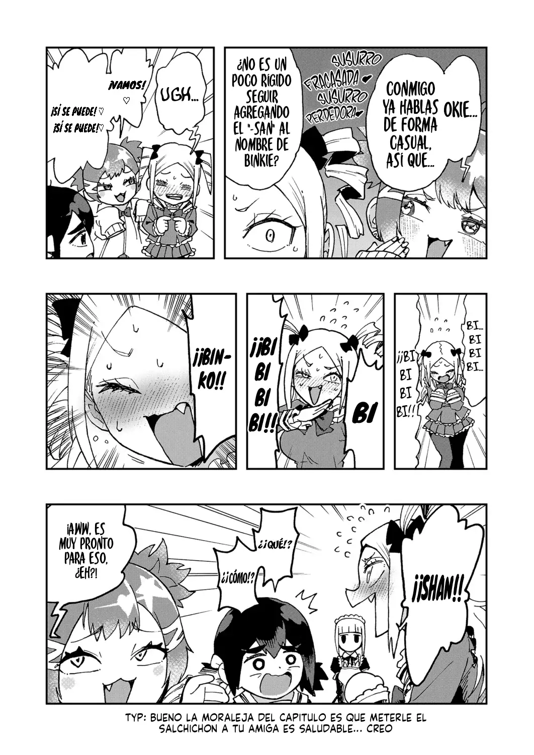 ¡Es mi primera vez~! La Señorita Okumi se la pasa elogiando a su amiga jodida - Capítulo 4 - Página 10 - LectorTMOo