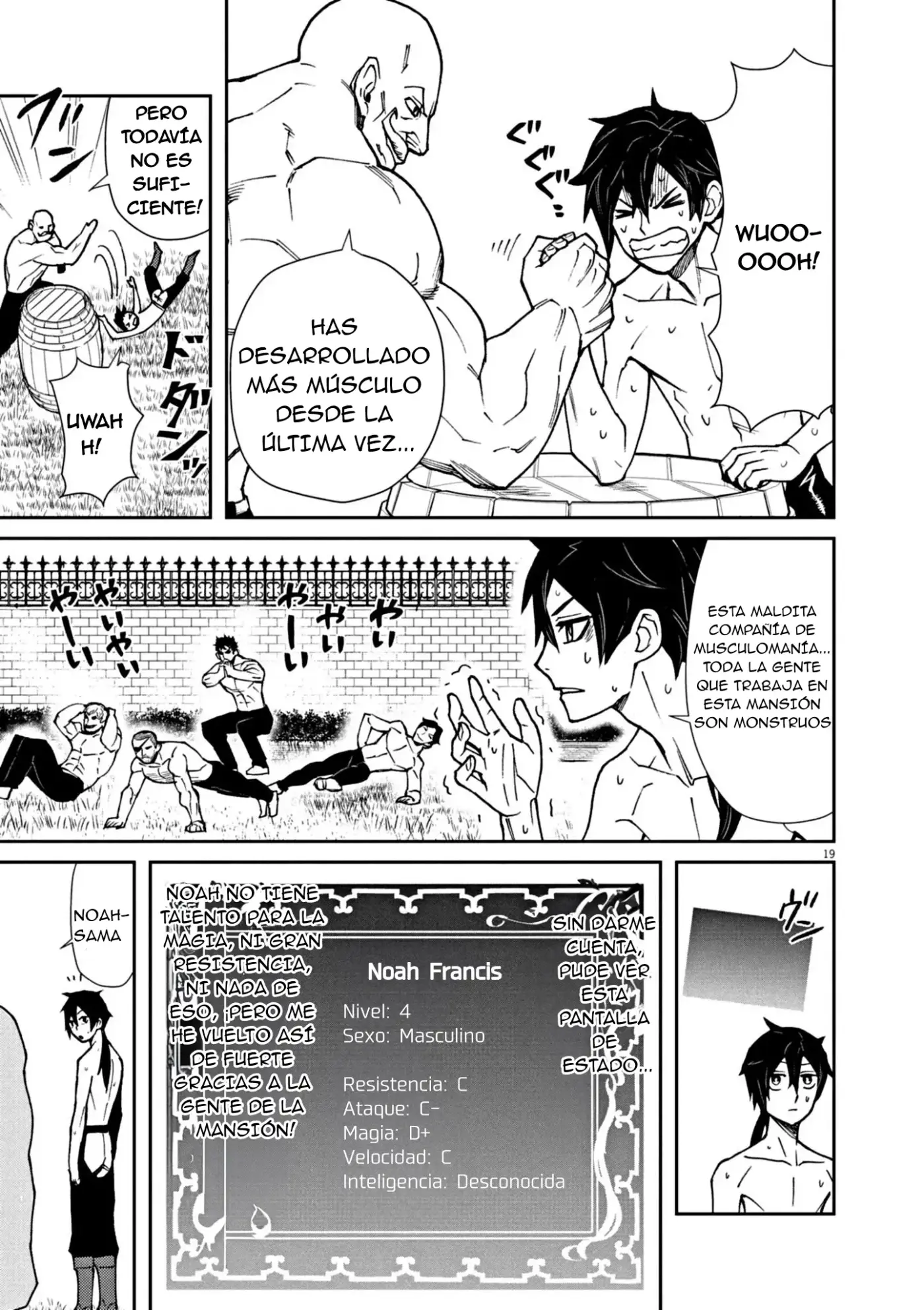 Game Akuyaku Kizoku ni Tensei Shita Ore wa, Chiito Kin'niku de Musou Suru - Capítulo 1 - Página 21 - LectorTMOo