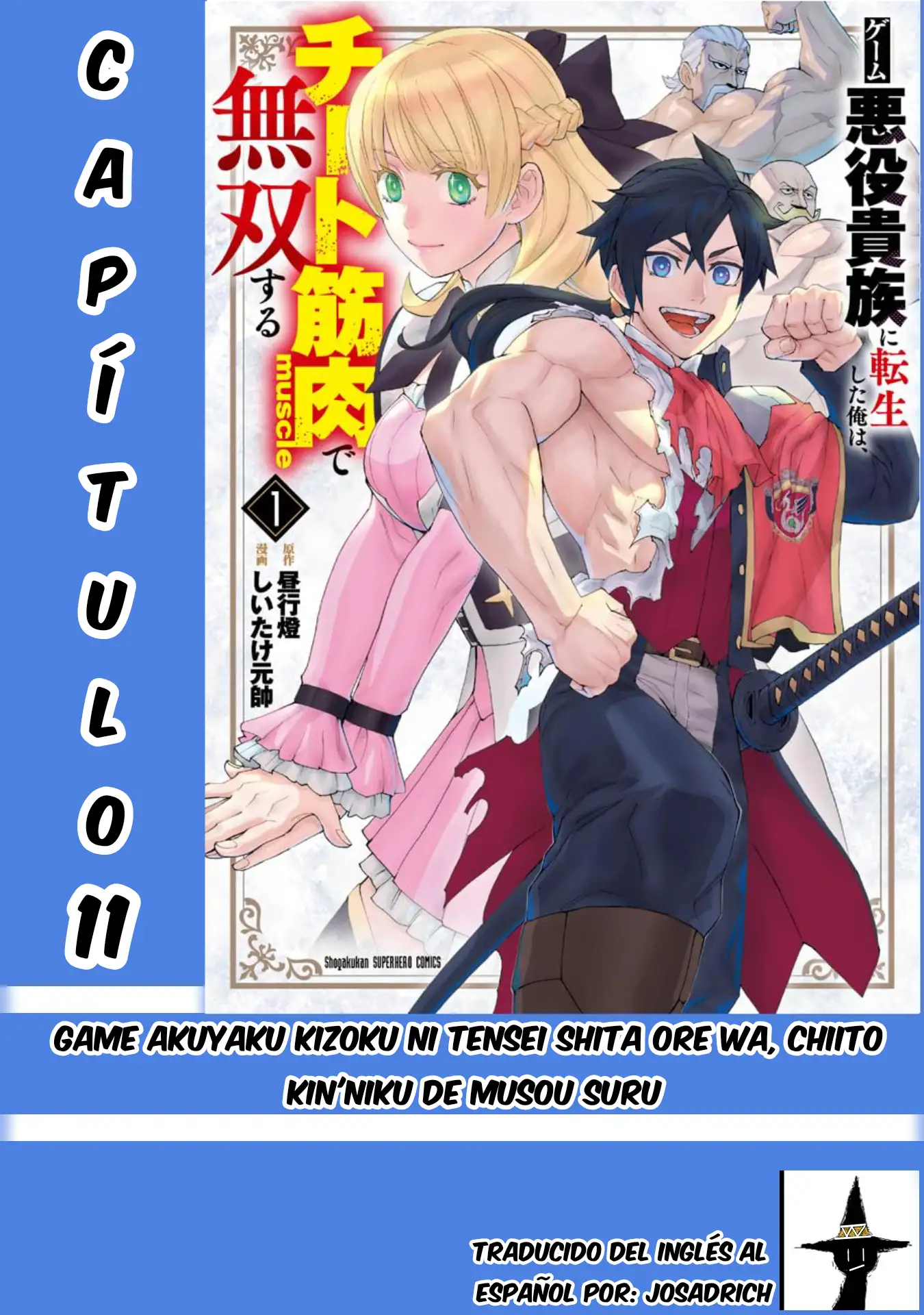 Game Akuyaku Kizoku ni Tensei Shita Ore wa, Chiito Kin'niku de Musou Suru - Capítulo 11 - Página 1 - LectorTMOo