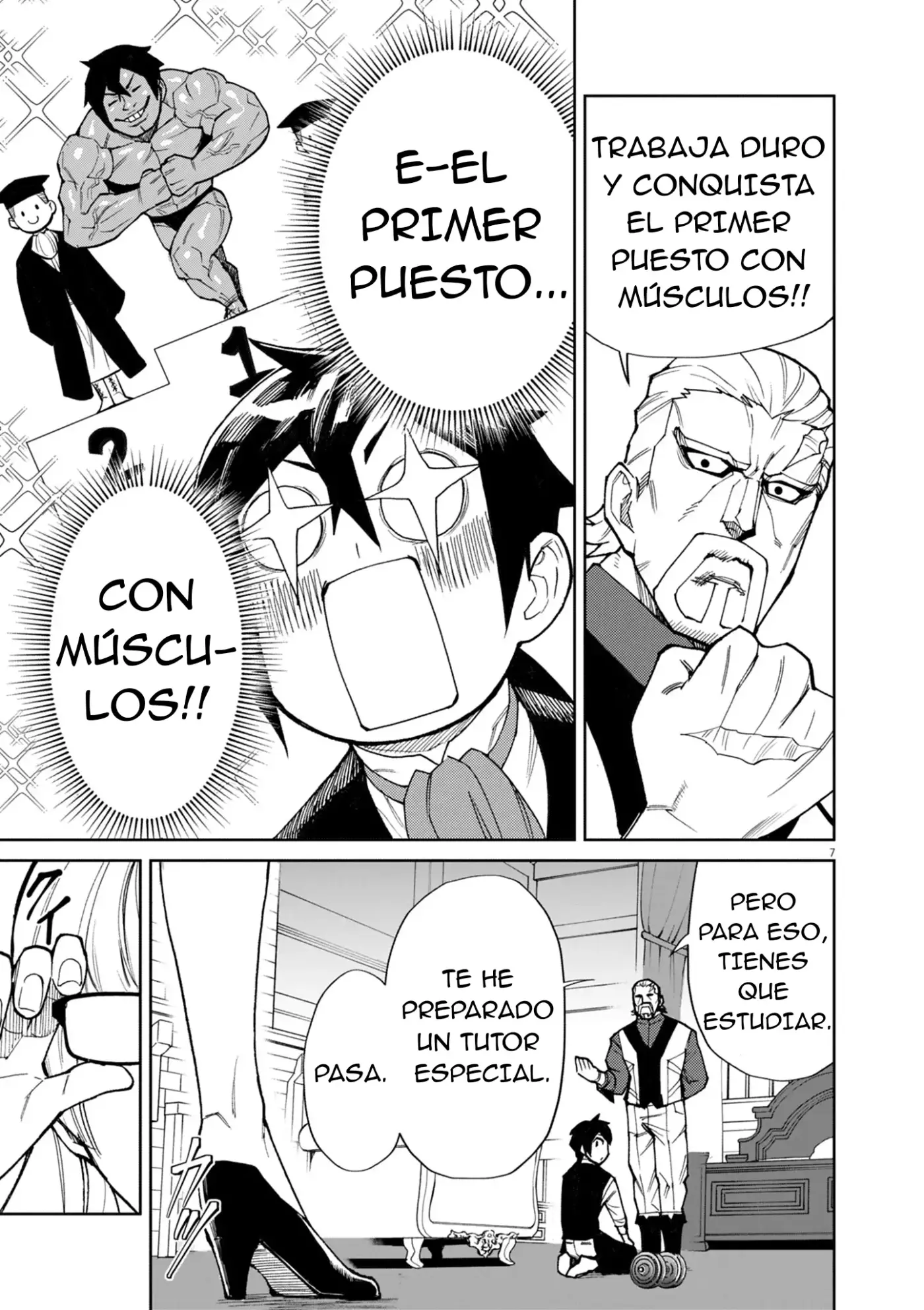 Game Akuyaku Kizoku ni Tensei Shita Ore wa, Chiito Kin'niku de Musou Suru - Capítulo 14 - Página 8 - LectorTMOo