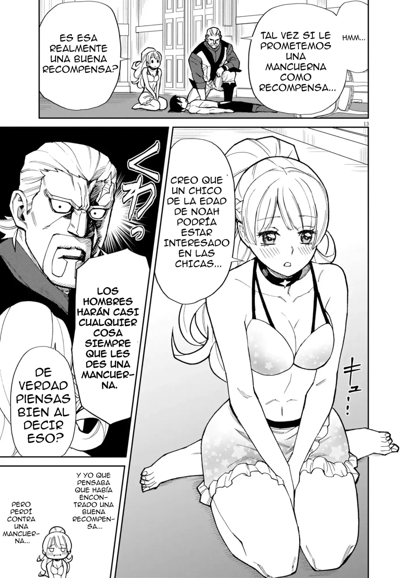 Game Akuyaku Kizoku ni Tensei Shita Ore wa, Chiito Kin'niku de Musou Suru - Capítulo 14 - Página 14 - LectorTMOo