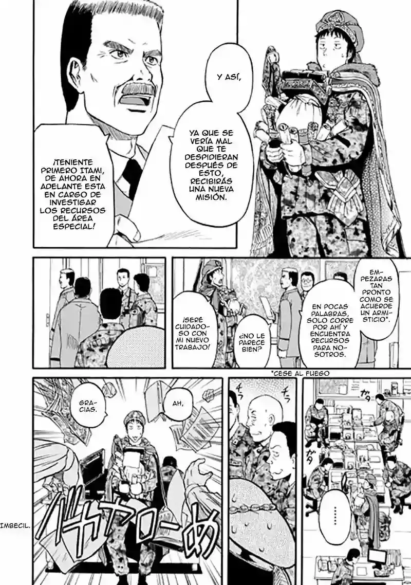 Gate - Thus the JSDF Fought There! - Capítulo 46 - Página 44 - LectorTMOo