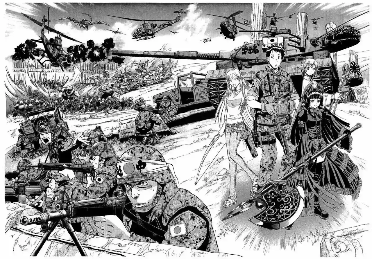 Gate - Thus the JSDF Fought There! - Capítulo 46 - Página 54 - LectorTMOo