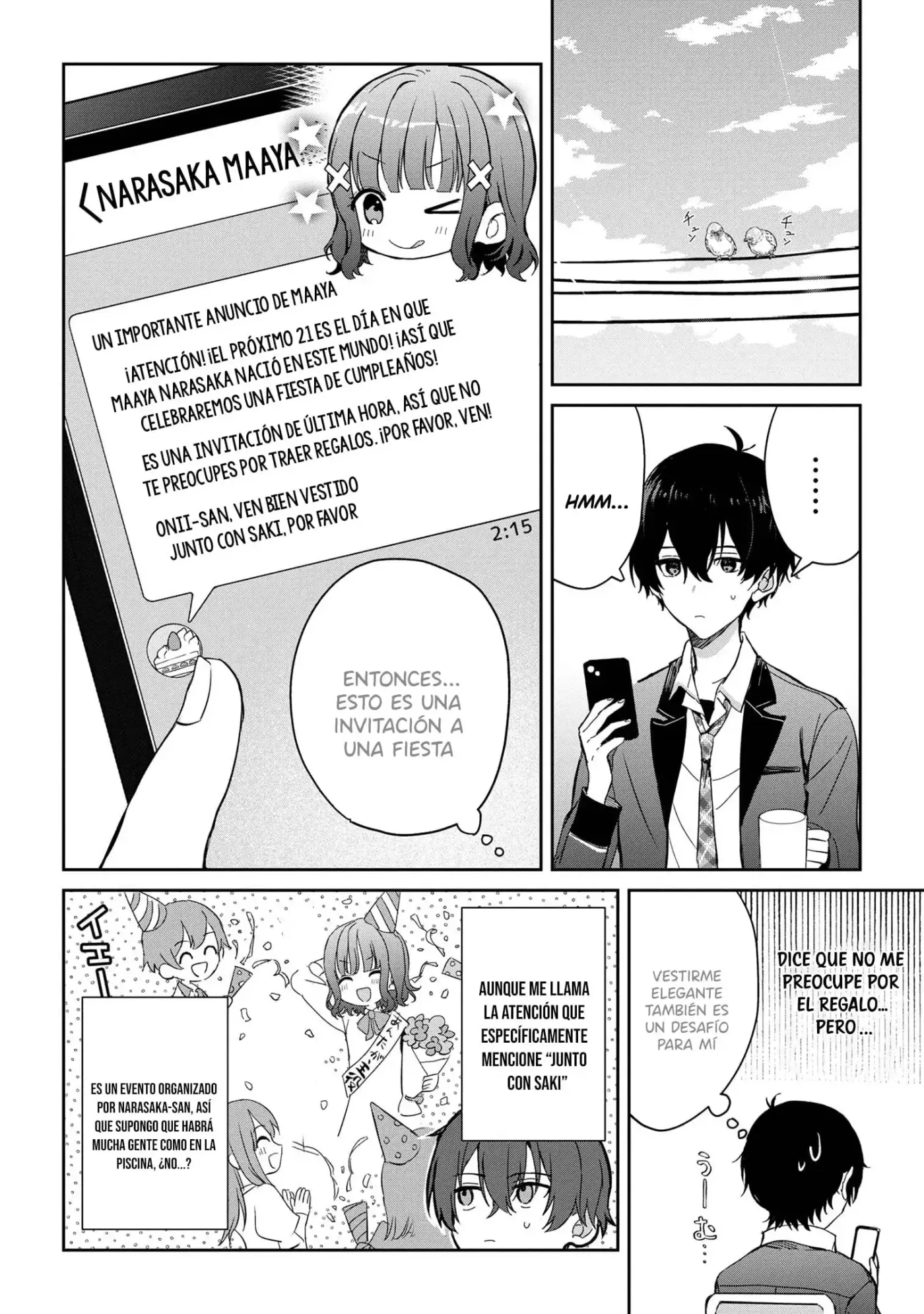 Gimai Seikatsu - Capítulo 24.2 - Página 4 - LectorTMOo