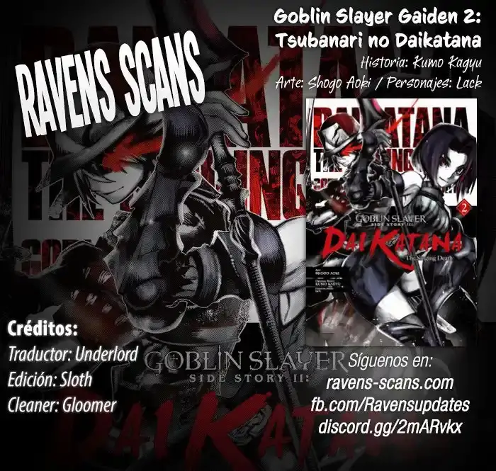 Goblin Slayer Tsubanari no Daikatana - Capítulo 12 - Página 1 - LectorTMOo