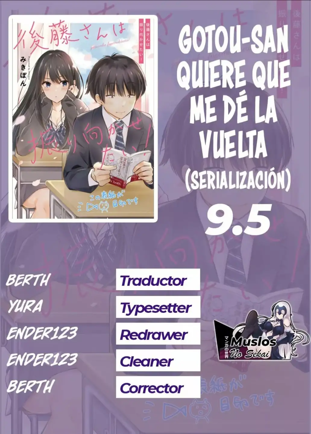 ¡Goto-san wa Furimukasetai! - Capítulo 0.5 - Página 1 - LectorTMOo