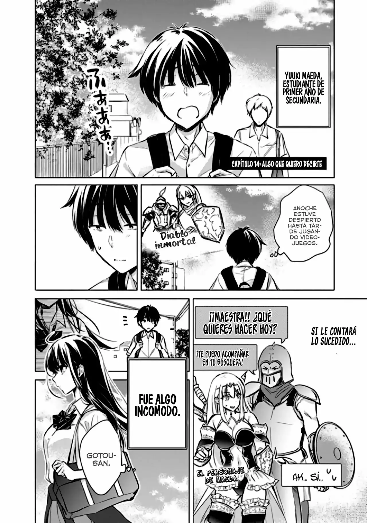 ¡Goto-san wa Furimukasetai! - Capítulo 14 - Página 3 - LectorTMOo