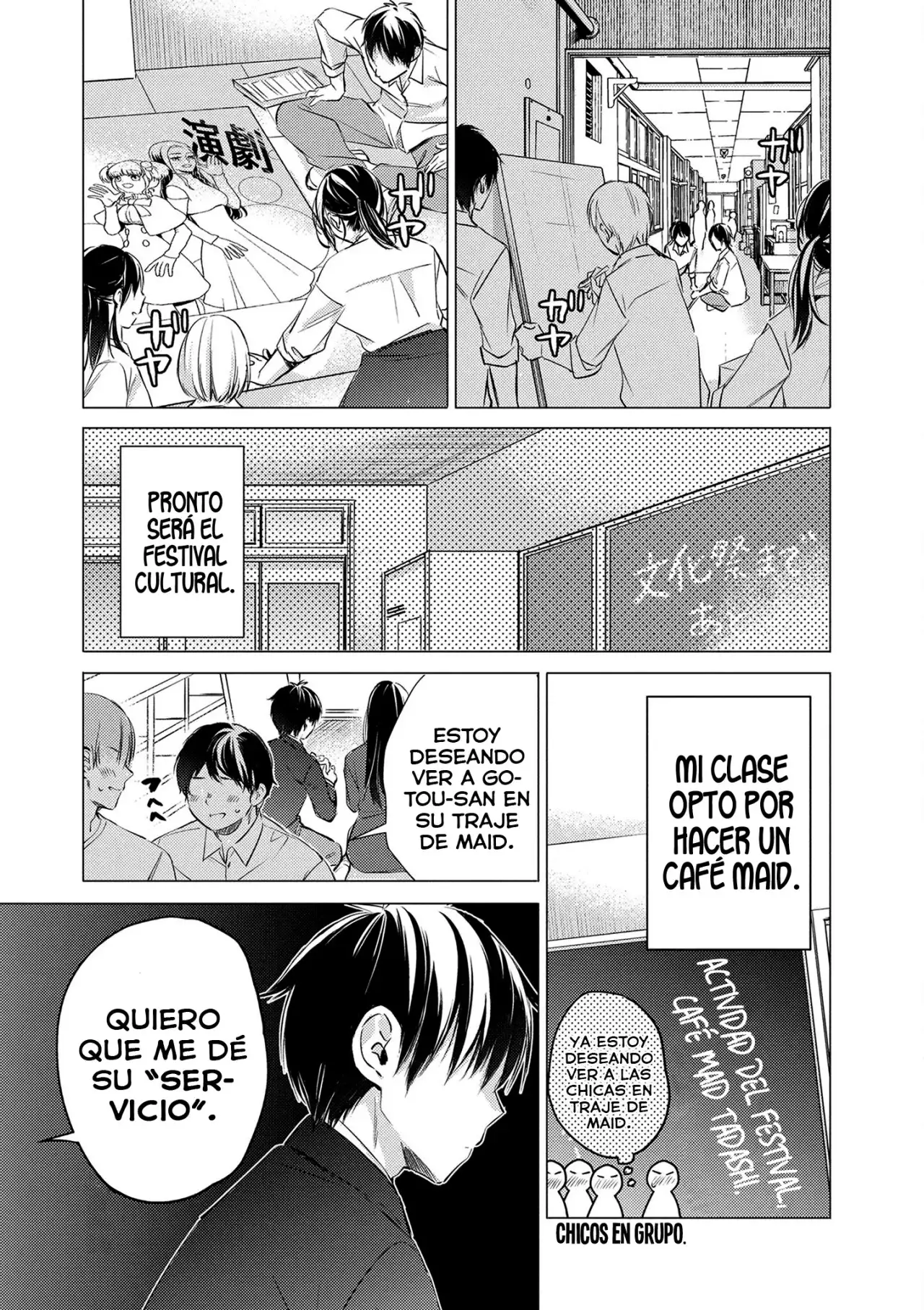 ¡Goto-san wa Furimukasetai! - Capítulo 18 - Página 4 - LectorTMOo