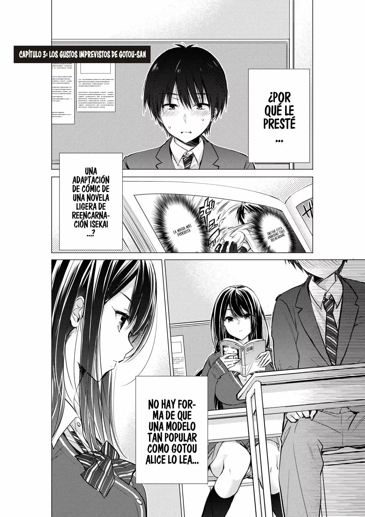 ¡Goto-san wa Furimukasetai! - Capítulo 3 - Página 2 - LectorTMOo