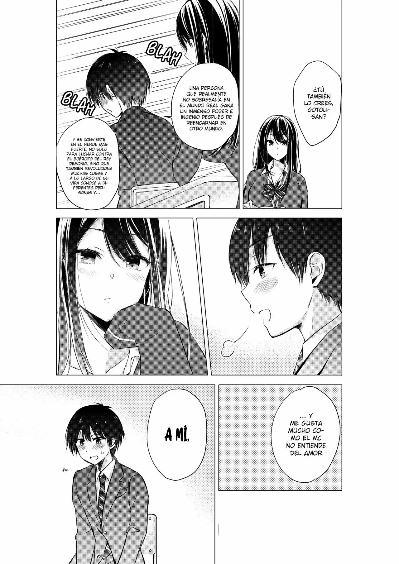 ¡Goto-san wa Furimukasetai! - Capítulo 3 - Página 4 - LectorTMOo