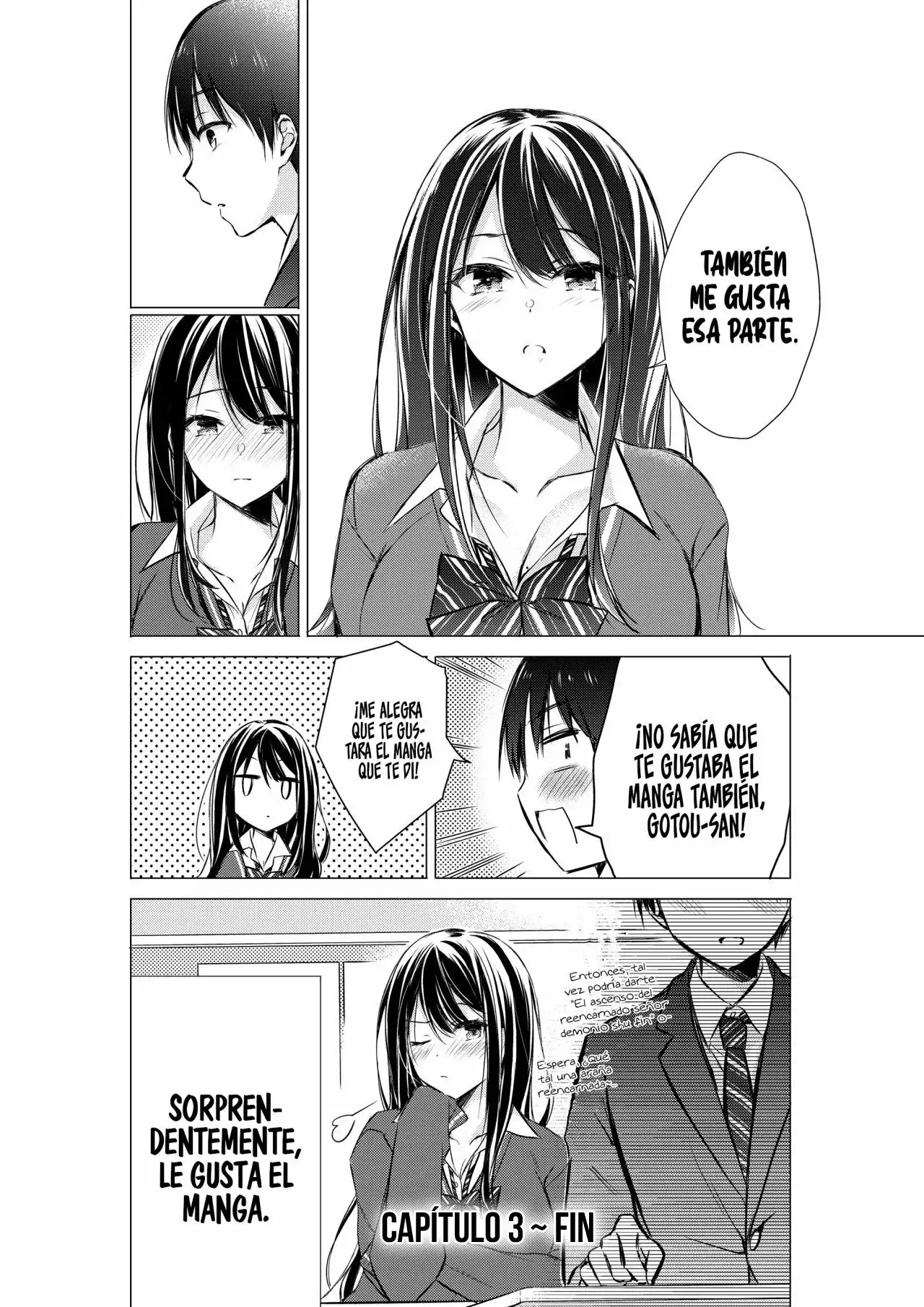 ¡Goto-san wa Furimukasetai! - Capítulo 3 - Página 5 - LectorTMOo