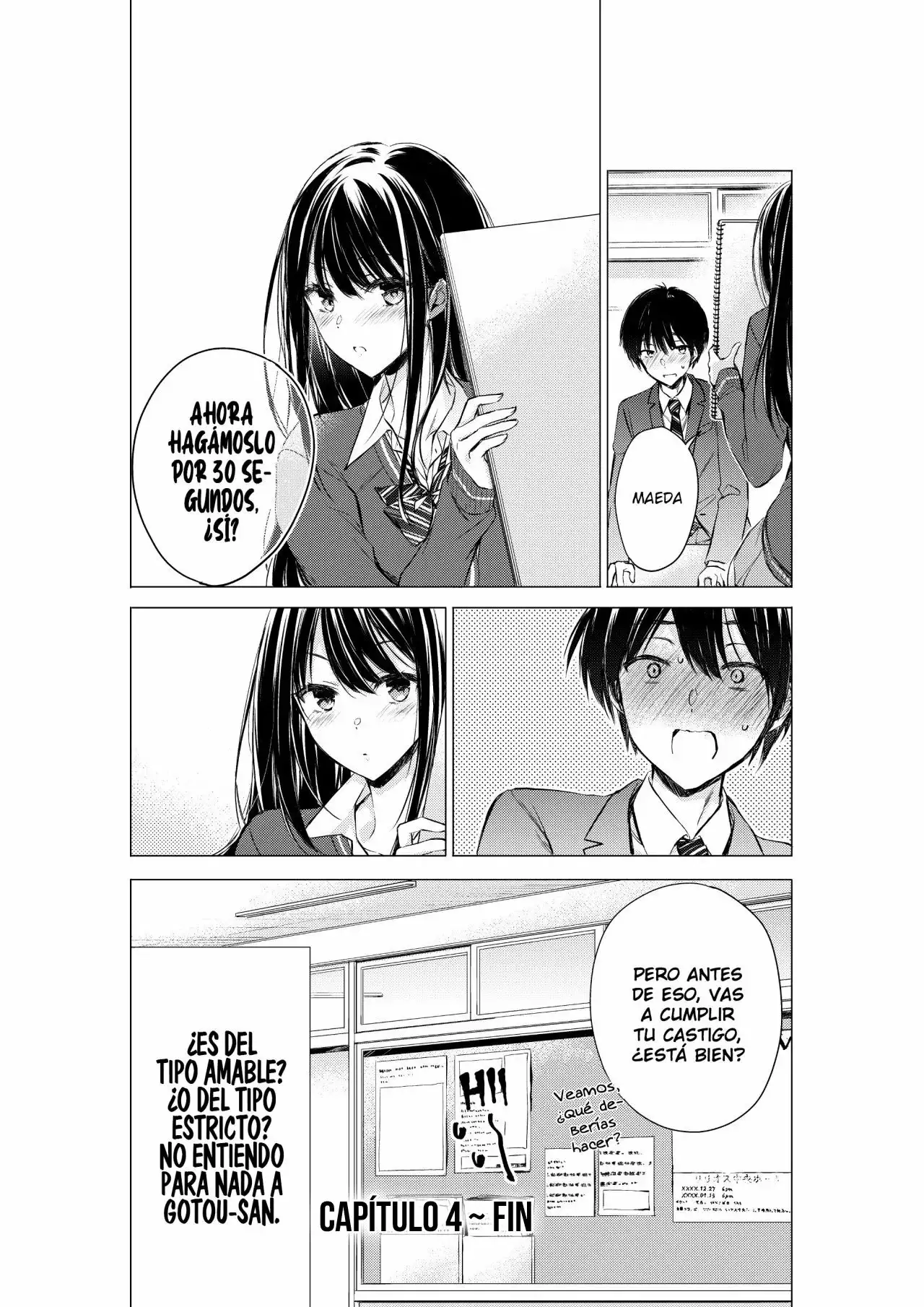 ¡Goto-san wa Furimukasetai! - Capítulo 4 - Página 9 - LectorTMOo