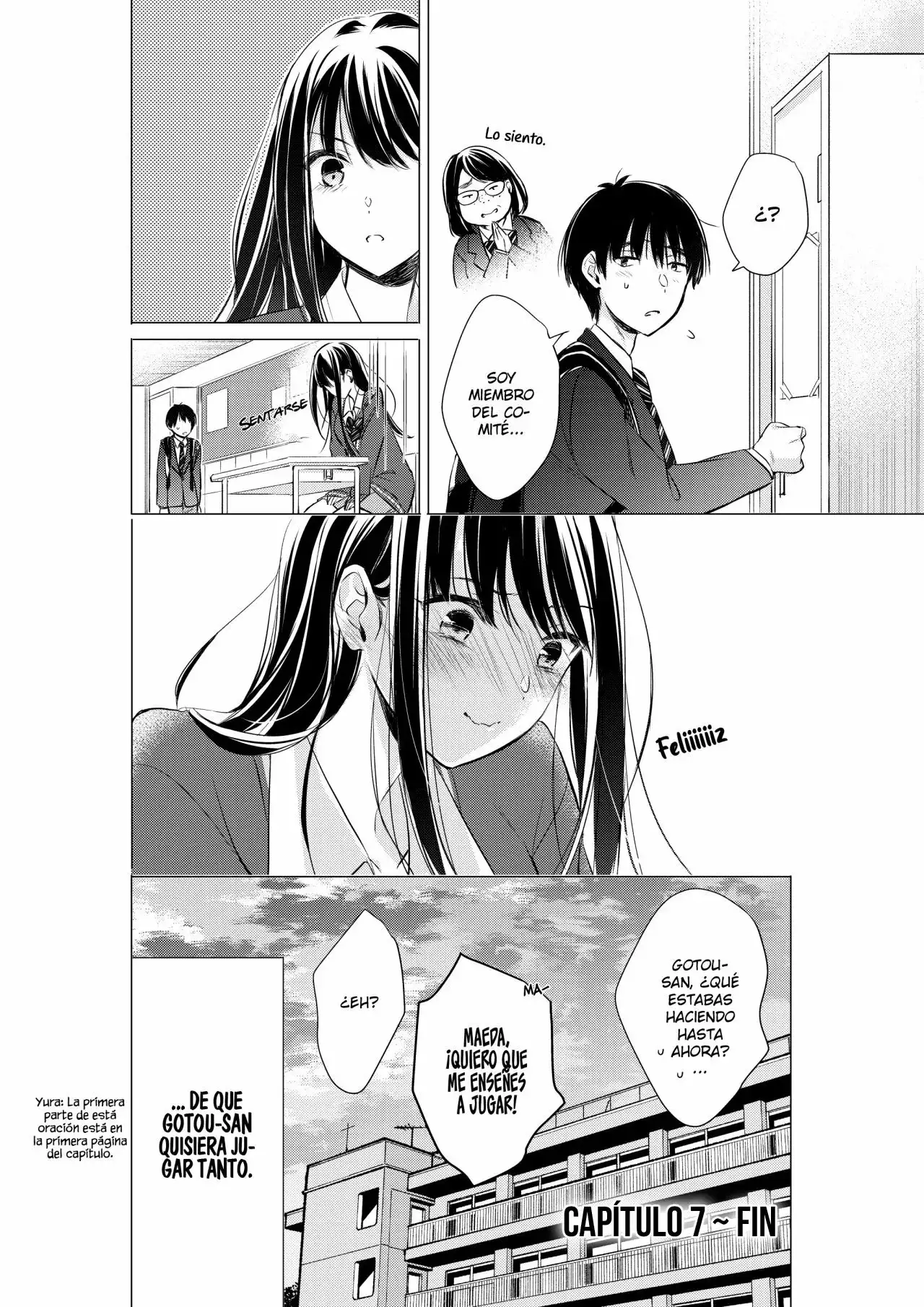¡Goto-san wa Furimukasetai! - Capítulo 7 - Página 15 - LectorTMOo