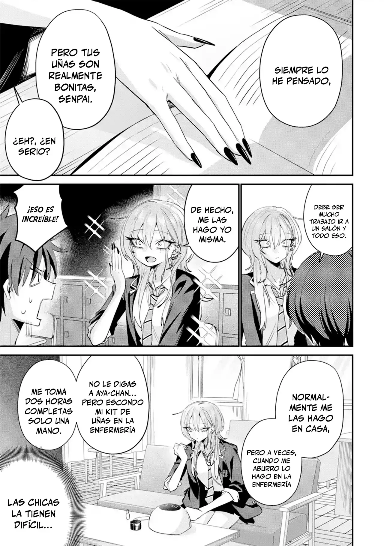 Haimiya-senpai wa Kowakute Kawaii - Capítulo 24 - Página 7 - LectorTMOo