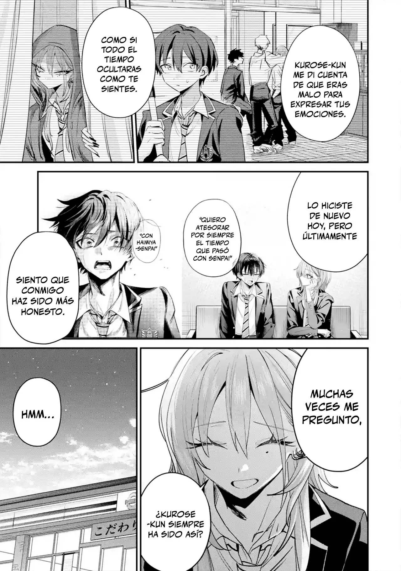 Haimiya-senpai wa Kowakute Kawaii - Capítulo 25 - Página 9 - LectorTMOo