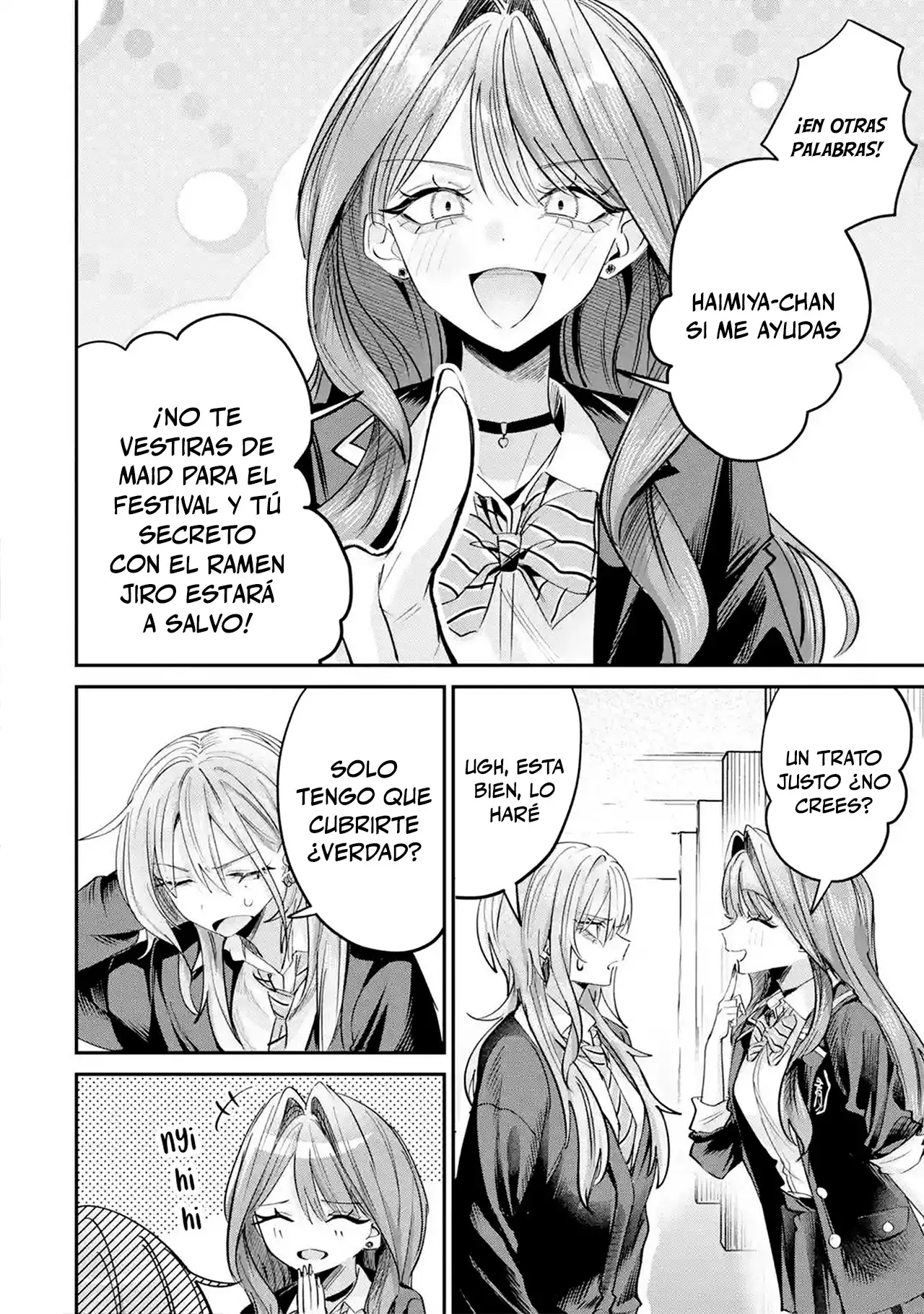 Haimiya-senpai wa Kowakute Kawaii - Capítulo 27 - Página 14 - LectorTMOo