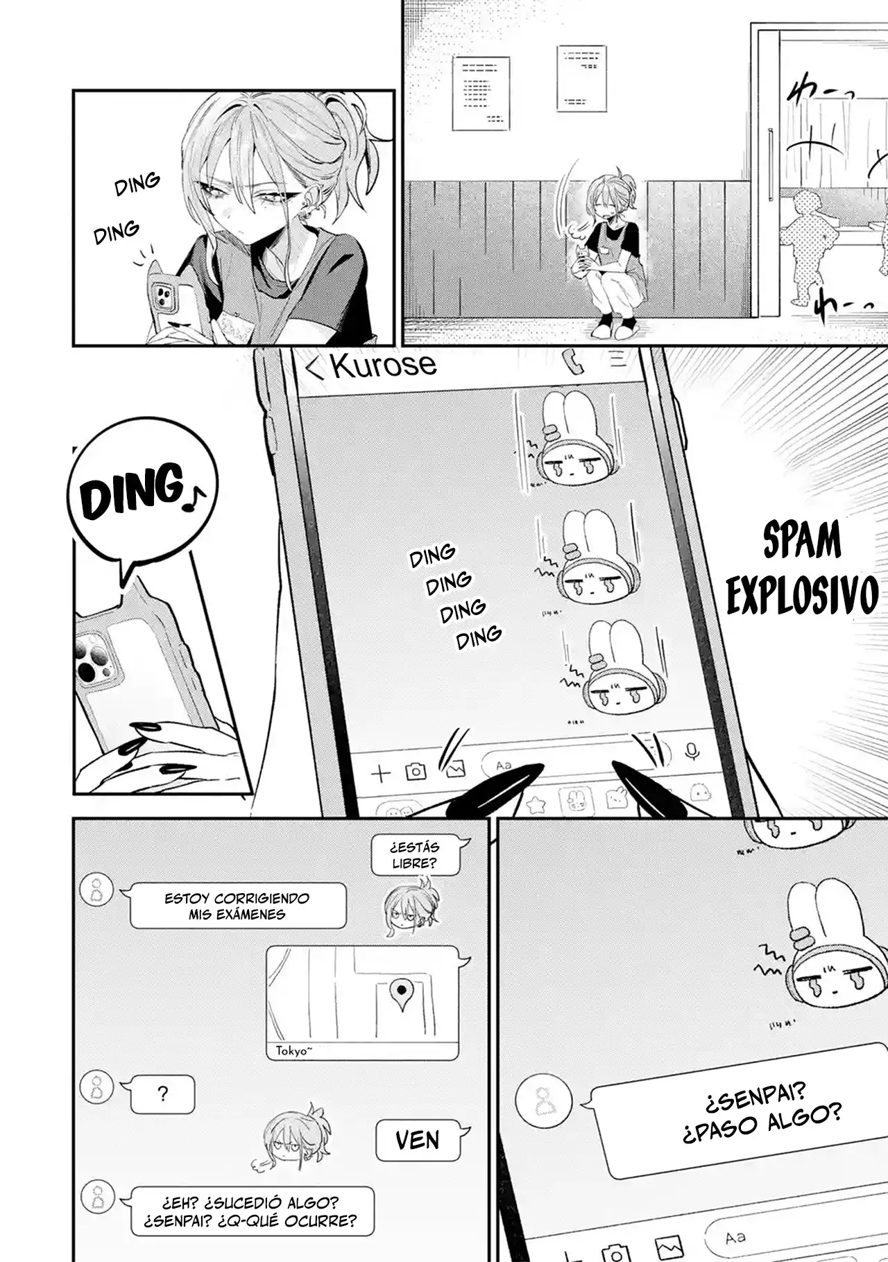 Haimiya-senpai wa Kowakute Kawaii - Capítulo 28 - Página 8 - LectorTMOo