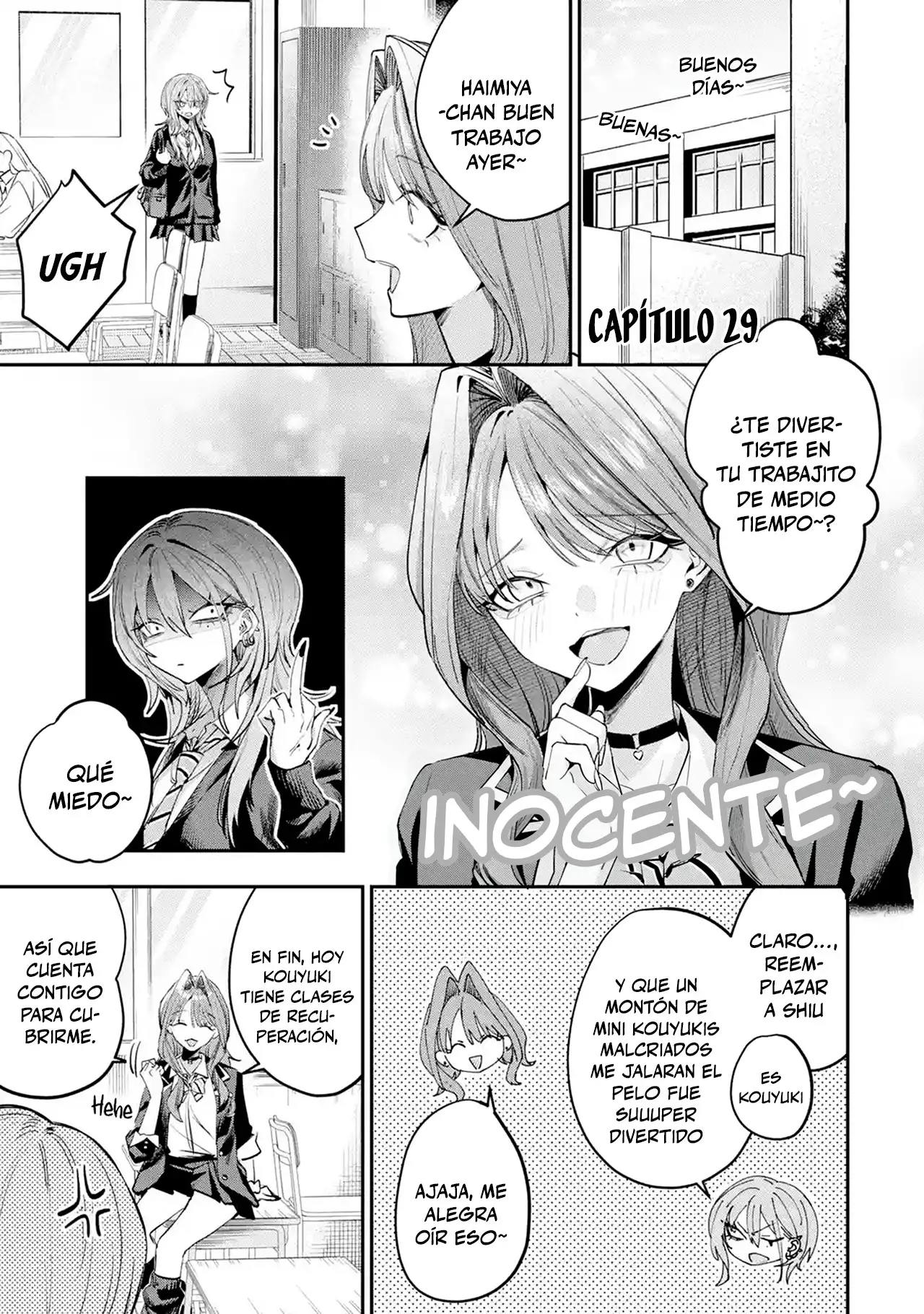 Haimiya-senpai Wa Kowakute Kawaii - Capítulo 29.1 - Página 1 - LectorTMOo