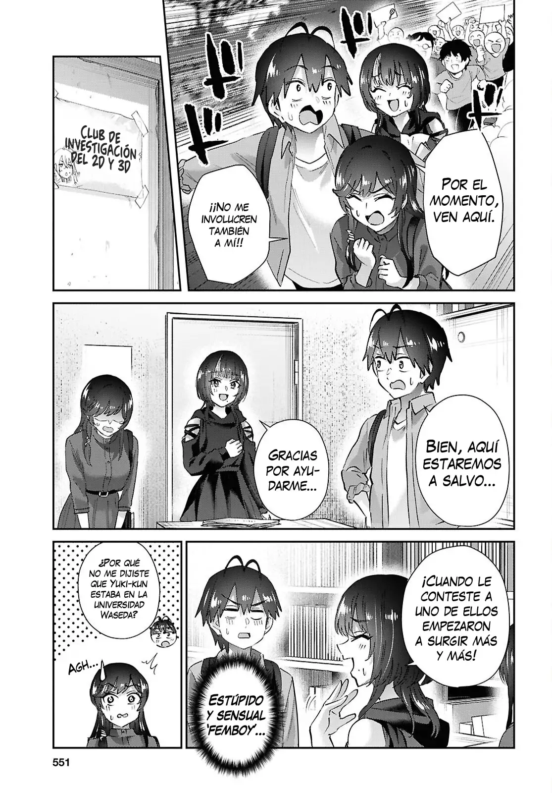 Hajimete no Gal capítulo 206 página 9