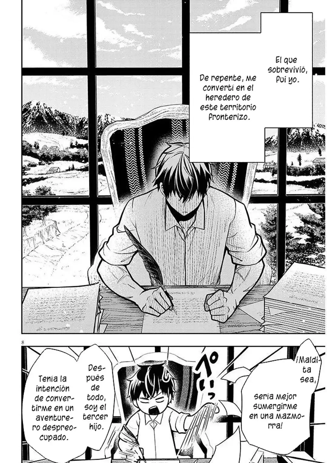 Henkyou kizoku no atotori de aru Ragna wa, moto Nihonjin no tensei-sha de, kono sekai wa kare no shiru otome gei sekai datta - Capítulo 1 - Página 12 - LectorTMOo