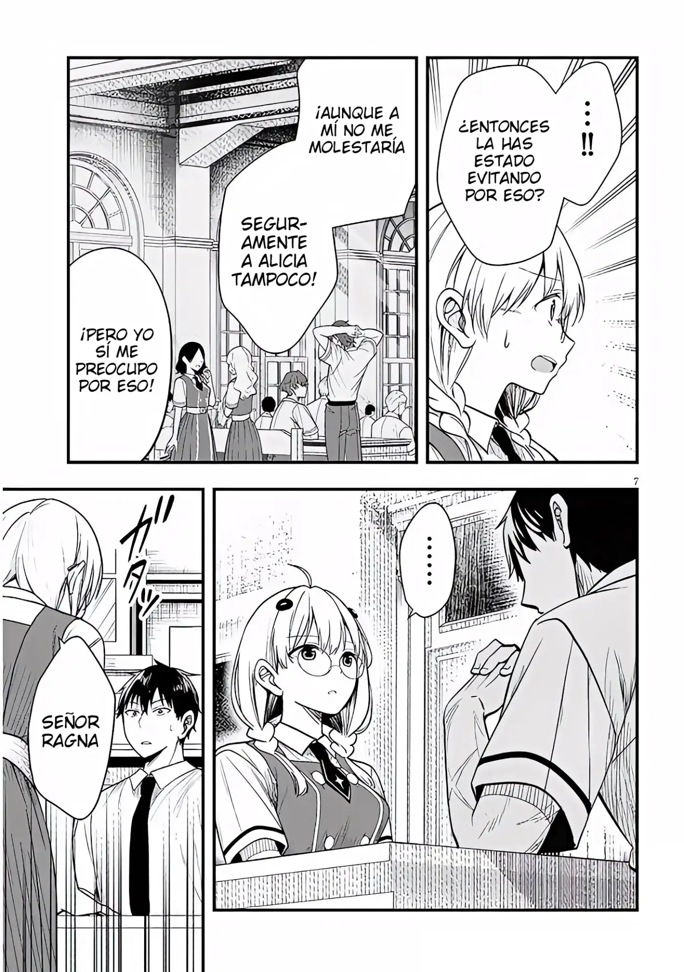 Henkyou kizoku no atotori de aru Ragna wa, moto Nihonjin no tensei-sha de, kono sekai wa kare no shiru otome gei sekai datta - Capítulo 12.1 - Página 8 - LectorTMOo