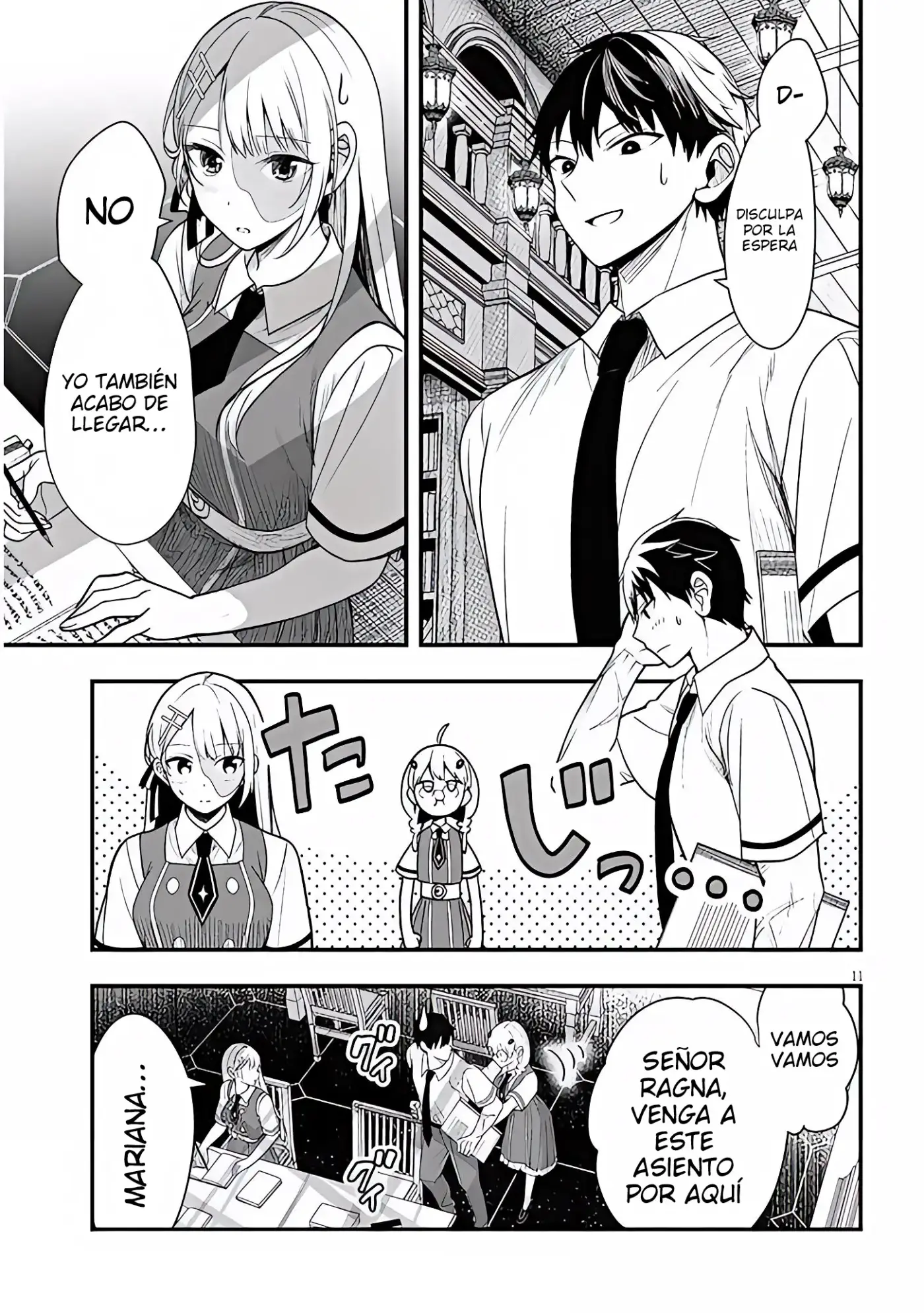 Henkyou kizoku no atotori de aru Ragna wa, moto Nihonjin no tensei-sha de, kono sekai wa kare no shiru otome gei sekai datta - Capítulo 12.1 - Página 12 - LectorTMOo