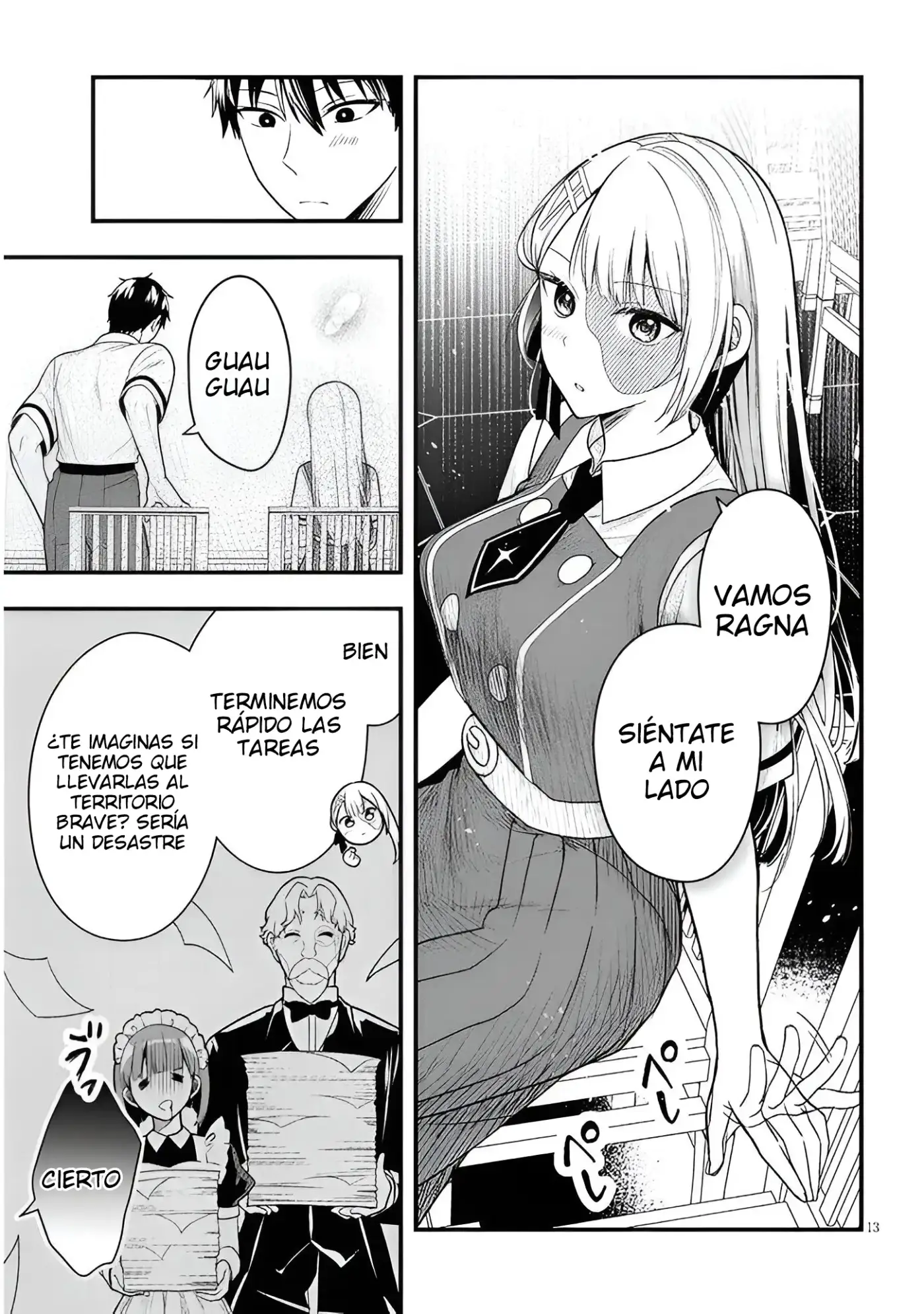 Henkyou kizoku no atotori de aru Ragna wa, moto Nihonjin no tensei-sha de, kono sekai wa kare no shiru otome gei sekai datta - Capítulo 12.1 - Página 14 - LectorTMOo