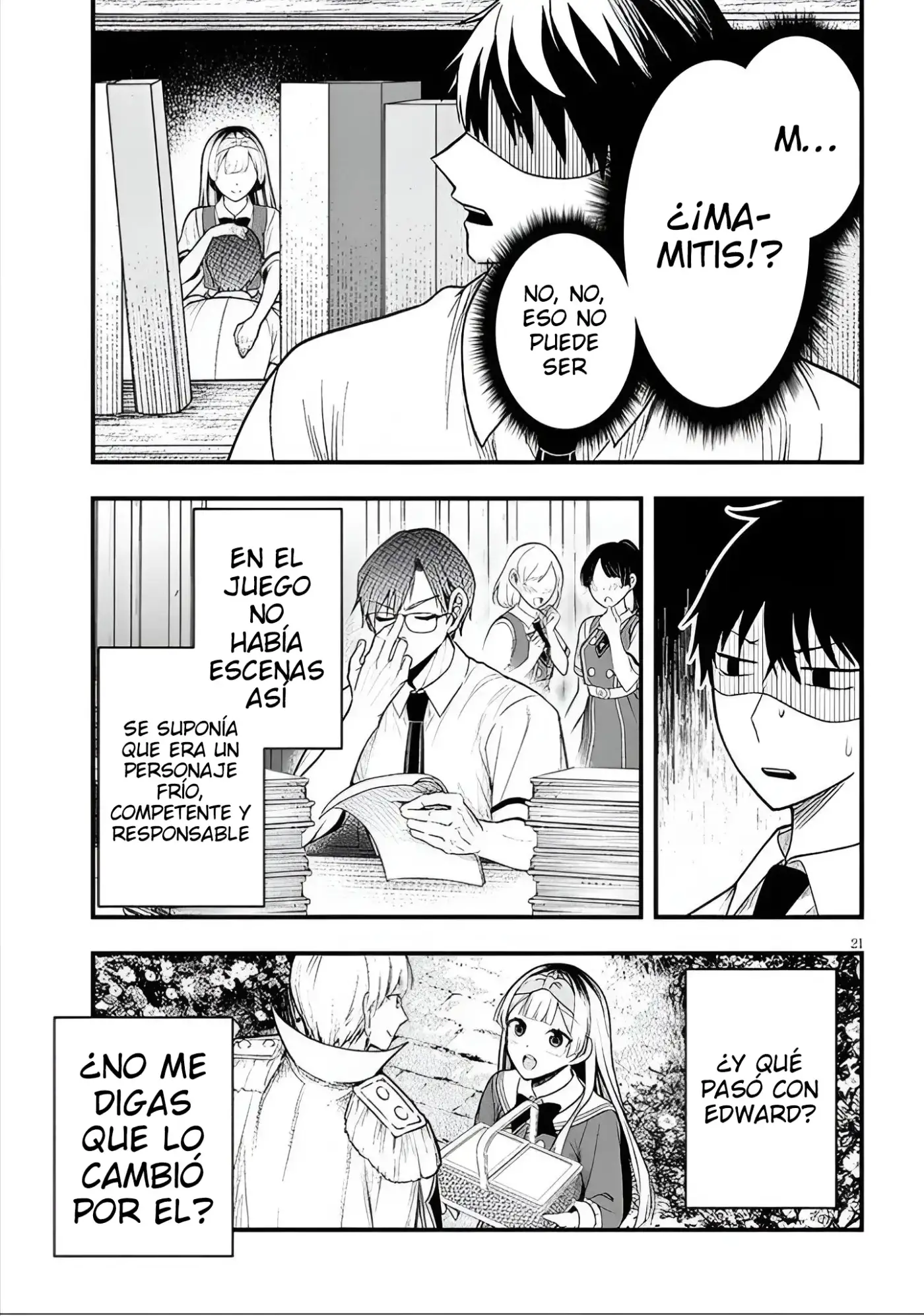 Henkyou kizoku no atotori de aru Ragna wa, moto Nihonjin no tensei-sha de, kono sekai wa kare no shiru otome gei sekai datta - Capítulo 12.2 - Página 9 - LectorTMOo