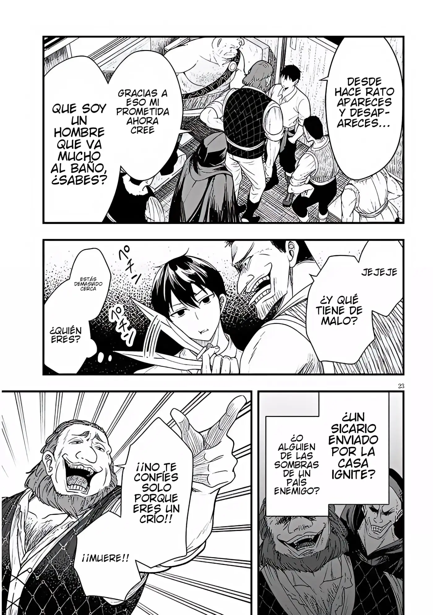 Henkyou kizoku no atotori de aru Ragna wa, moto Nihonjin no tensei-sha de, kono sekai wa kare no shiru otome gei sekai datta - Capítulo 13 - Página 24 - LectorTMOo