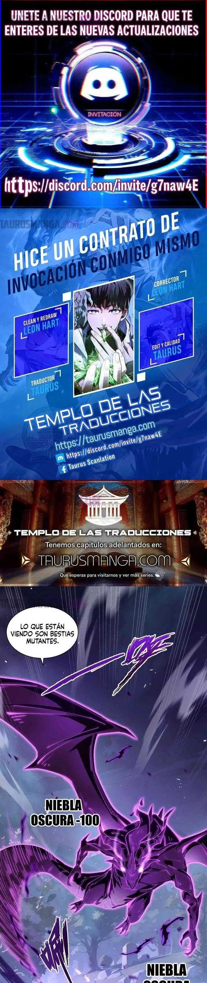 Hice un Contrato de Invocacion Conmigo Mismo - Capítulo 32 - Página 1 - LectorTMOo