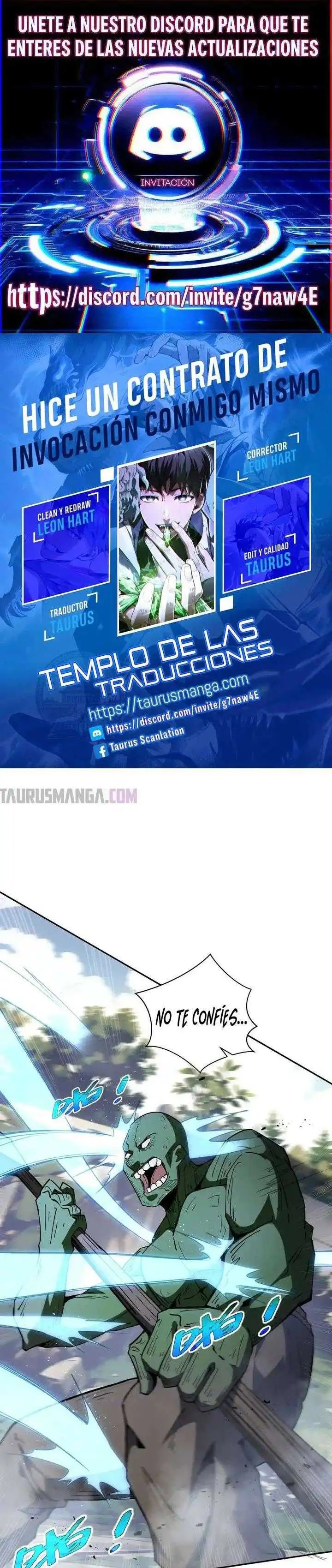 Hice un Contrato de Invocacion Conmigo Mismo - Capítulo 36 - Página 1 - LectorTMOo