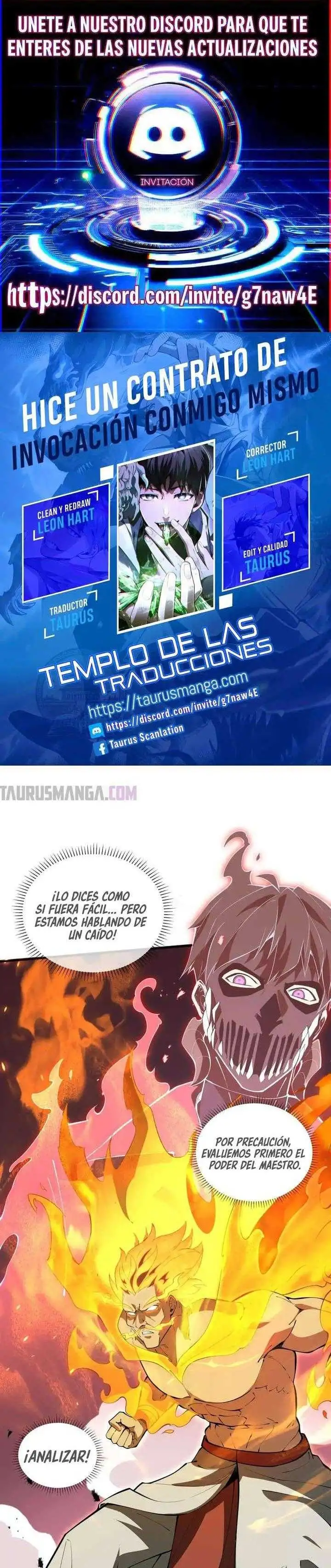 Hice un Contrato de Invocacion Conmigo Mismo - Capítulo 38 - Página 1 - LectorTMOo