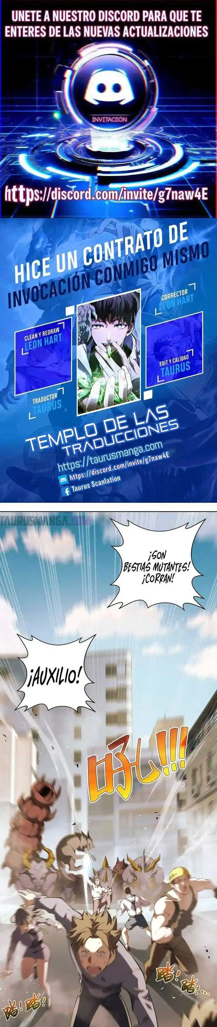 Hice un Contrato de Invocacion Conmigo Mismo - Capítulo 39 - Página 1 - LectorTMOo