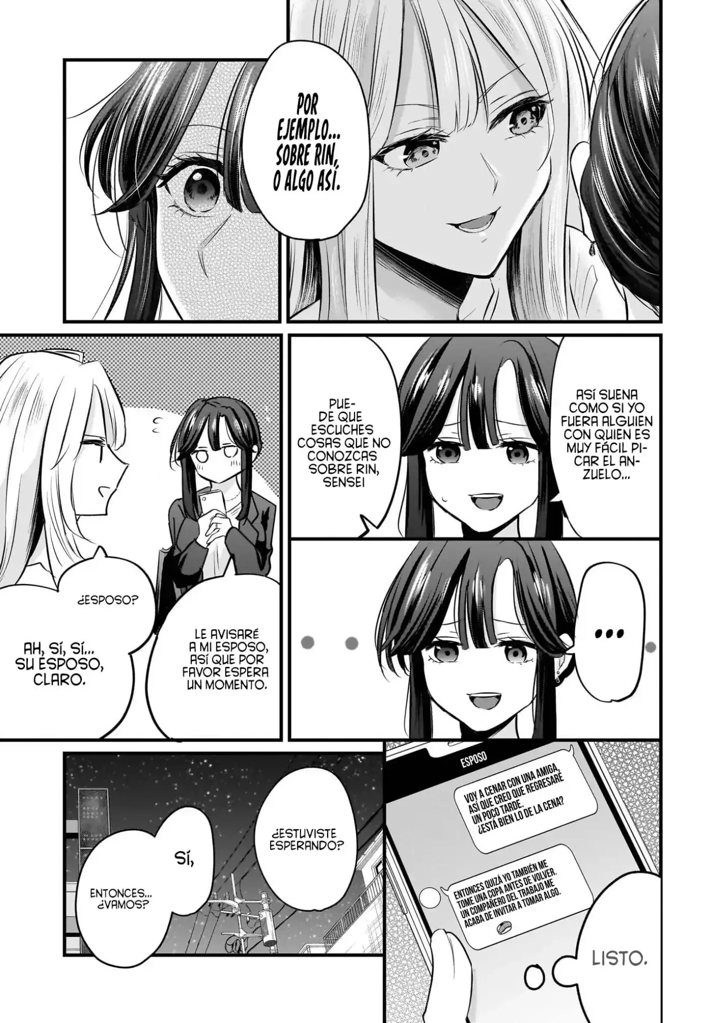 Hitozuma Kyoushi ga Oshiego no Joshikousei ni Dohamari Suru Hanash - Capítulo 3 - Página 8 - LectorTMOo