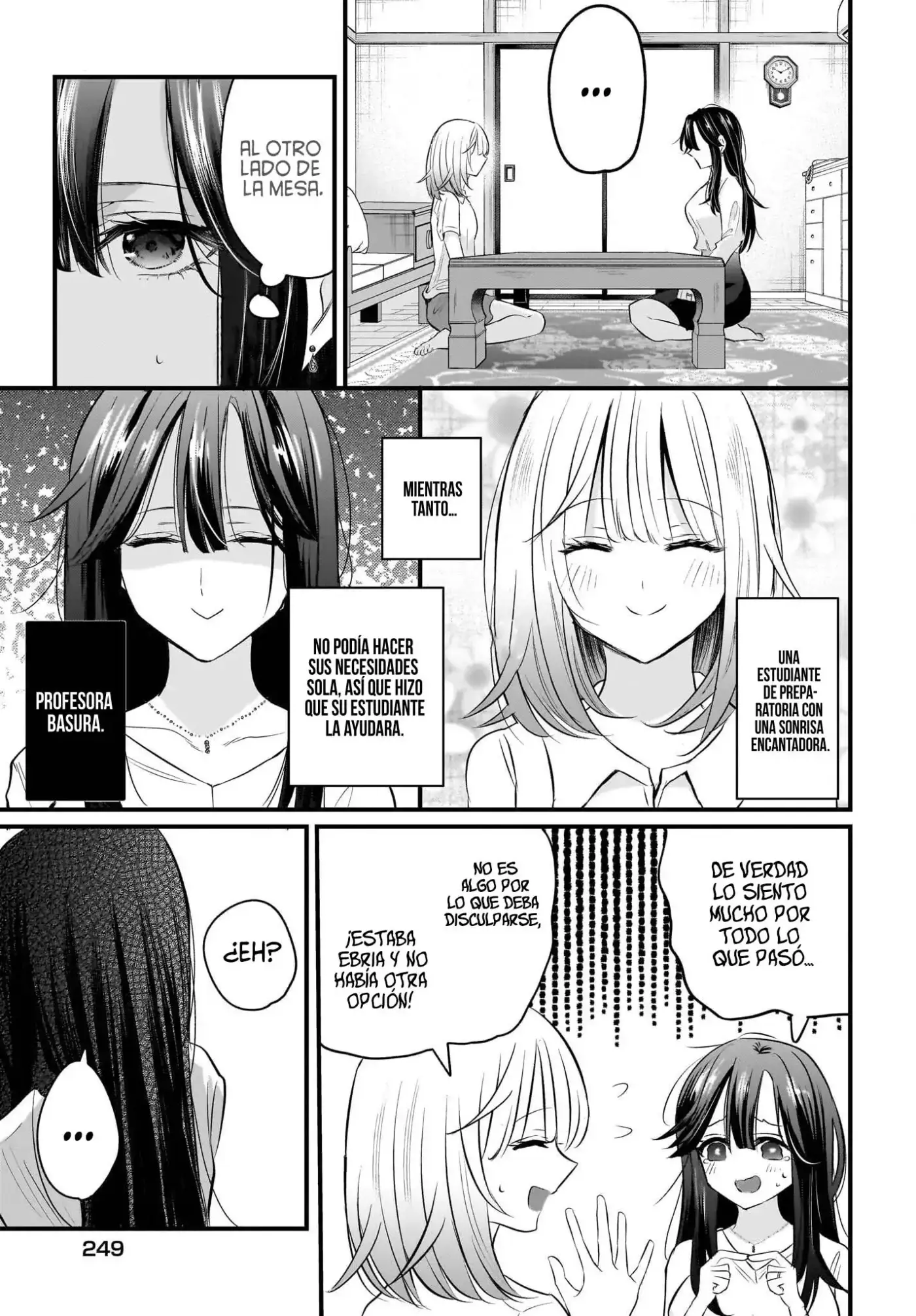 Hitozuma Kyoushi ga Oshiego no Joshikousei ni Dohamari Suru Hanash - Capítulo 3 - Página 24 - LectorTMOo