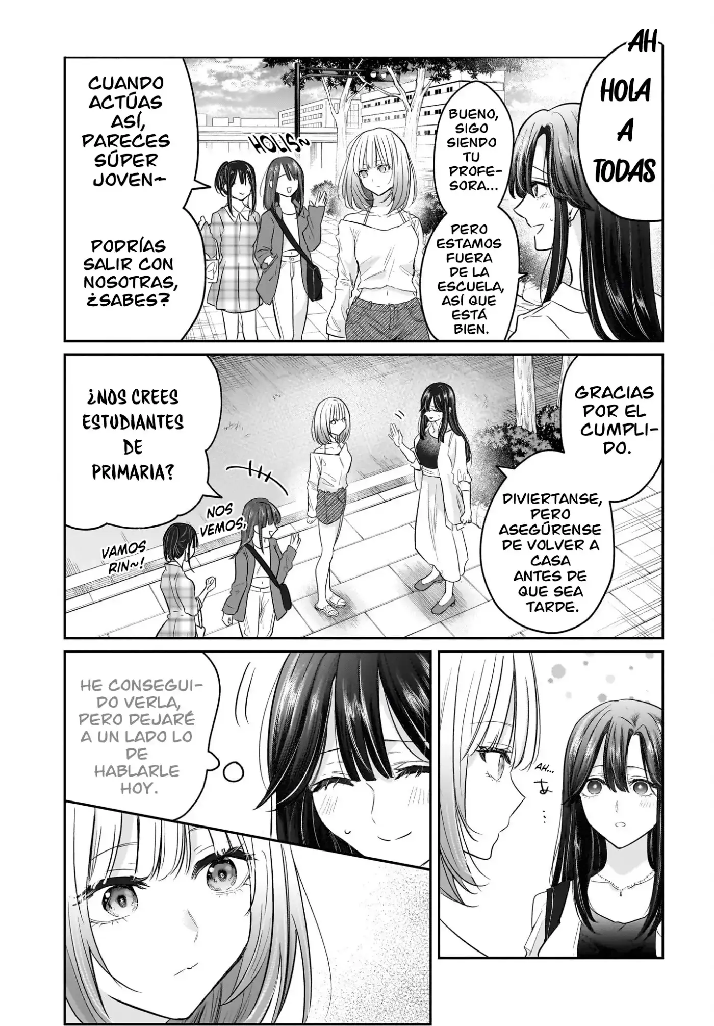 Hitozuma Kyoushi ga Oshiego no Joshikousei ni Dohamari Suru Hanash - Capítulo 4 - Página 12 - LectorTMOo