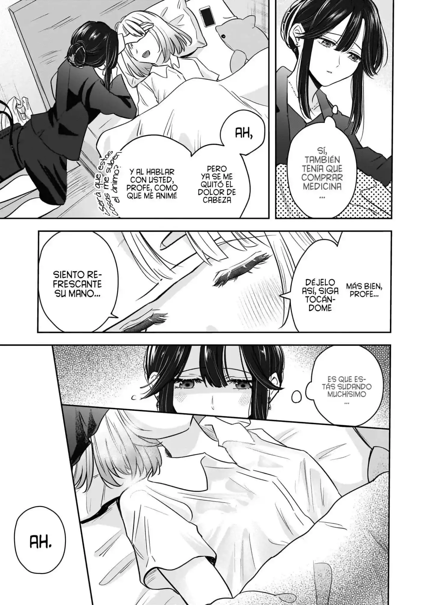 Hitozuma Kyoushi ga Oshiego no Joshikousei ni Dohamari Suru Hanash - Capítulo 8 - Página 22 - LectorTMOo