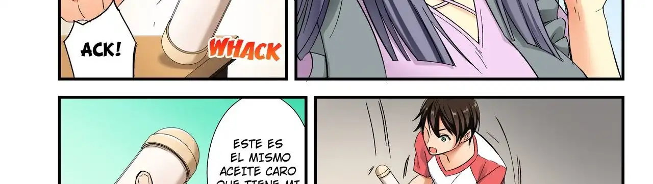 ¡Insercion en un punto lascivo…! Tratamiento de belleza resbaladizo y sensible en un club lleno de chicas - Capítulo 1 - Página 18 - LectorTMOo