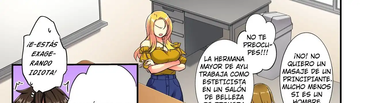 ¡Insercion en un punto lascivo…! Tratamiento de belleza resbaladizo y sensible en un club lleno de chicas - Capítulo 1 - Página 21 - LectorTMOo