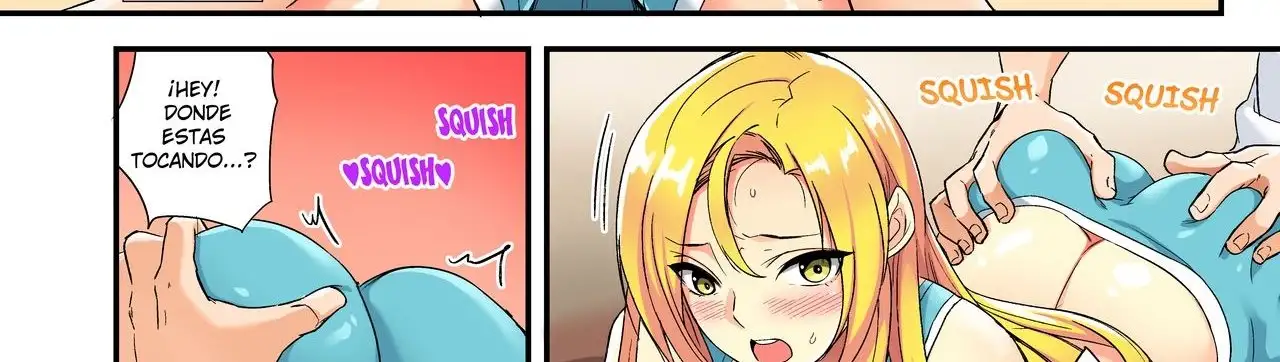 ¡Insercion en un punto lascivo…! Tratamiento de belleza resbaladizo y sensible en un club lleno de chicas - Capítulo 1 - Página 34 - LectorTMOo