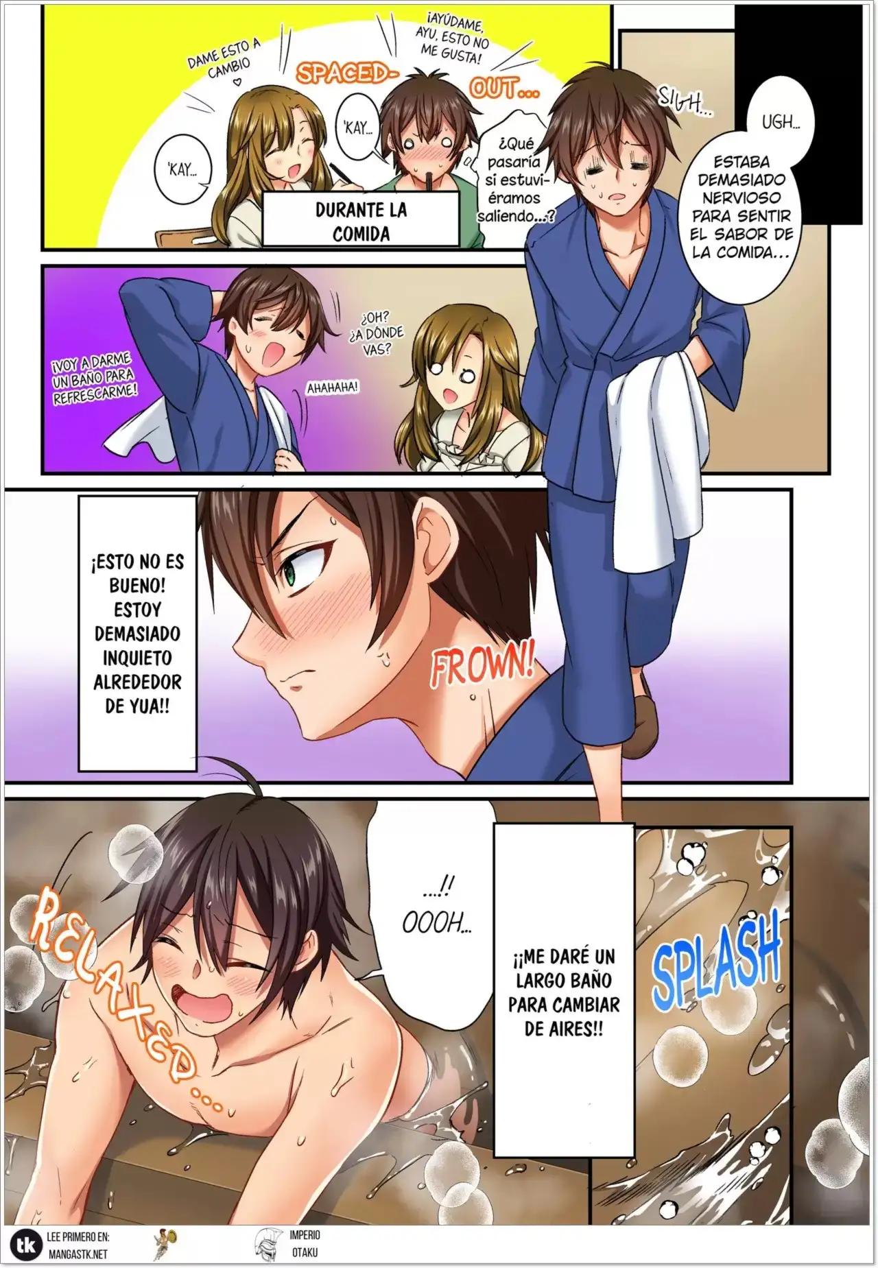 ¡Insercion en un punto lascivo…! Tratamiento de belleza resbaladizo y sensible en un club lleno de chicas - Capítulo 13 - Página 4 - LectorTMOo